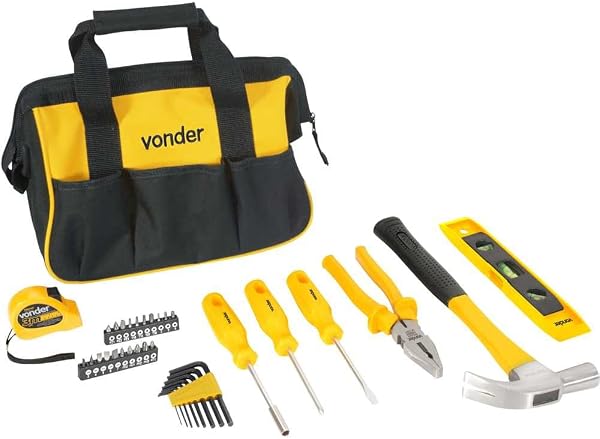 Jogo Ferramentas 36Pcs com Bolsa Vonder