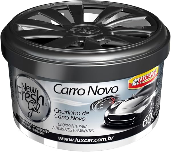 Luxcar New Fresh Gel Carro Novo 60 g Aromatizante em Gel Automotivo