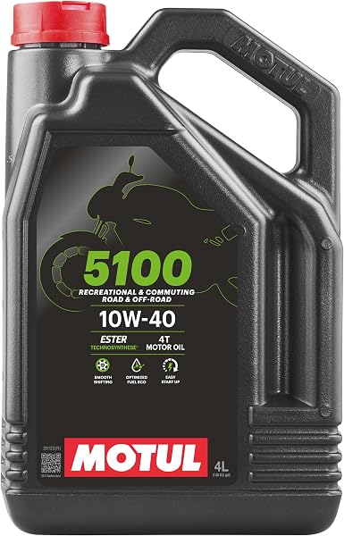 Motul 5100 4T 10W40 Technosynthese com Tecnologia Éster 4L