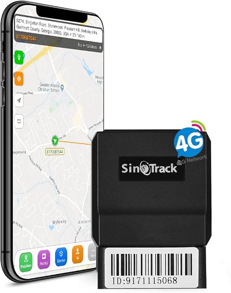 SinoTrack Rastreador GPS Veicular 4G OBD II